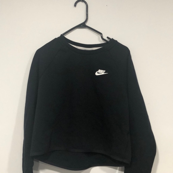 NIKE BLACK HOODIE - Picture 1 of 4